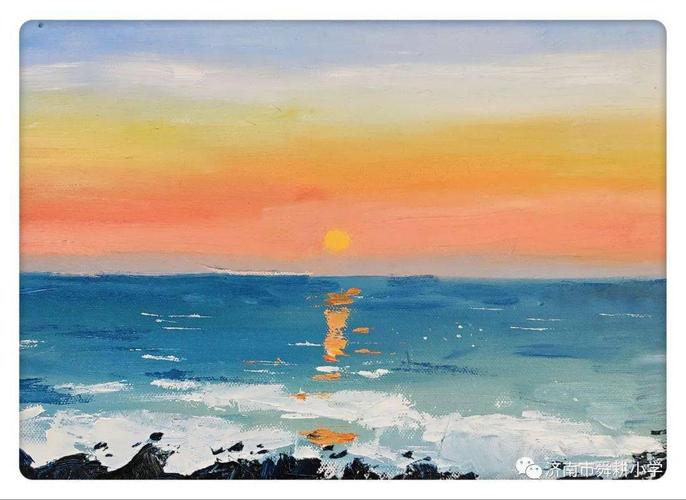 哪里是天空,只知道那轮太阳带着一片金黄,冉冉升起