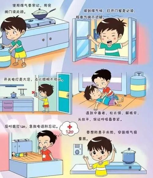 金宝幼儿园苗苗一班《冬季防缺氧煤气中毒》安全专项课