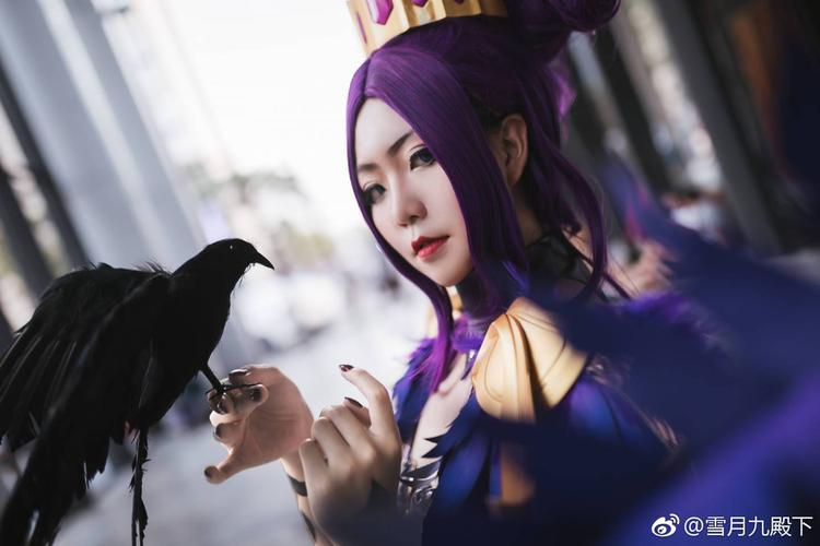 王者荣耀芈月cos,冷酷优雅100%还原