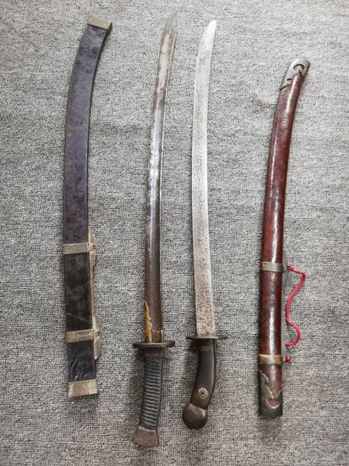 明代雁翅刀和清早期雁毛刀