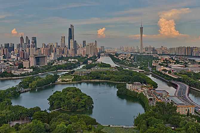 东山湖公园景观