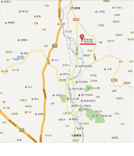 黔南民族师范学院地图