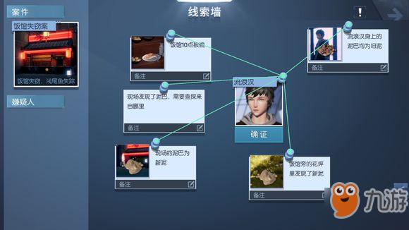 281】线索图最后这么连线就行了接下来按流程走就行了,回异闻最开始
