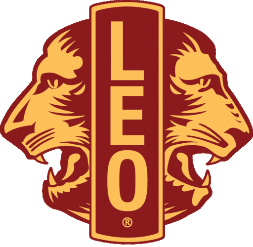 sponsored by the local lions club through lions international