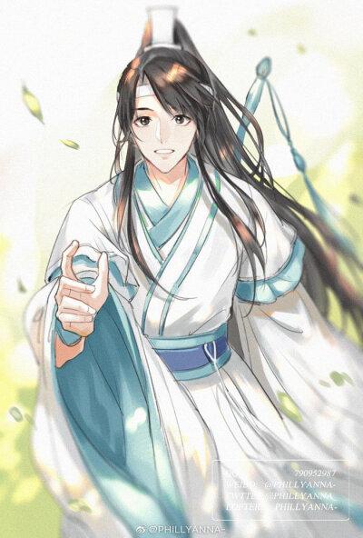 蓝思追#魔道祖师图源微博@puillyanna