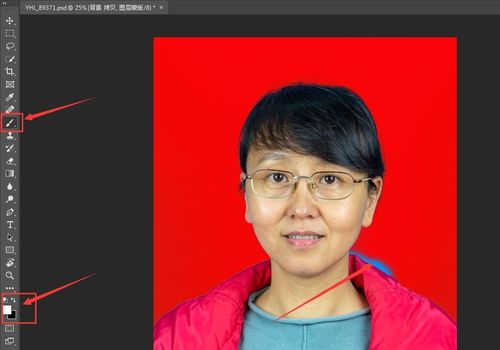 小2寸照片的尺寸证件照尺寸及更换背景颜色