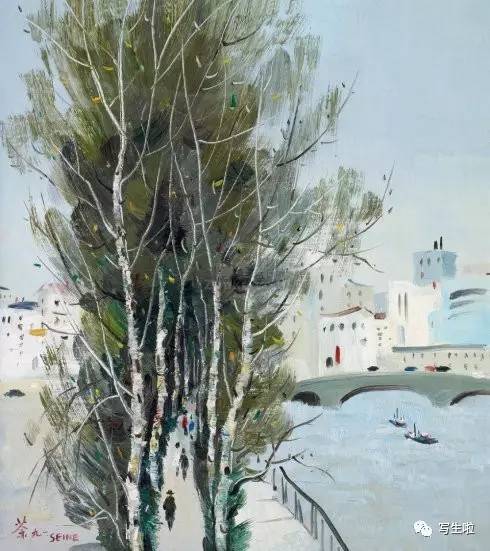 吴冠中先生油画大赏