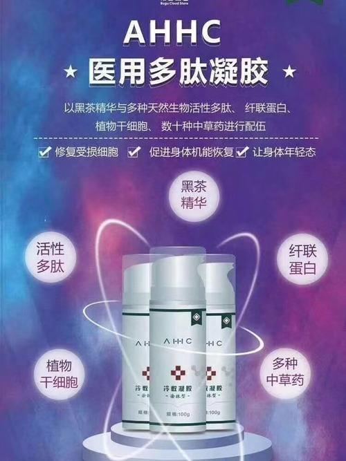 全球首款医用9899多肽冷敷凝胶!