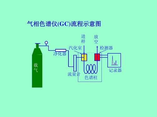气相色谱仪(gc)流程示意图 进 样 汽化室 净化器 载 气 放 空 检测器