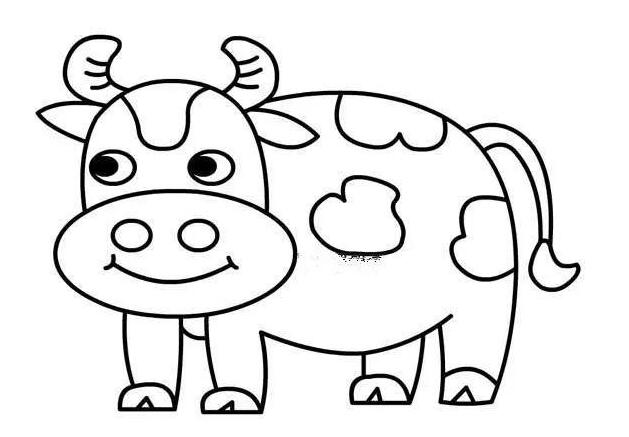 牛的简笔画