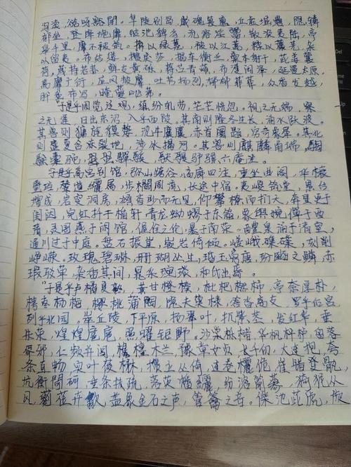 手抄上林赋