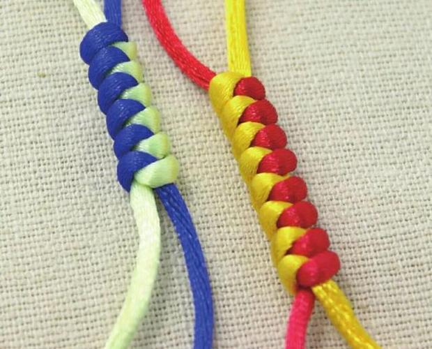 编织|蛇结的编法