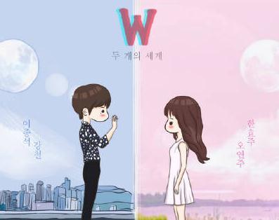 w两个世界带字漫画图片