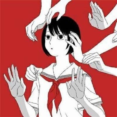 邪恶病态诡异重口味头像女生版病娇系列图片女生个性头像