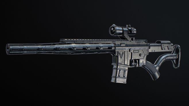 ar15 mod : frs 15 rifle stock, egor protonov : frs 15