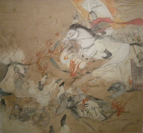 连环画《巨鹿之战》之一