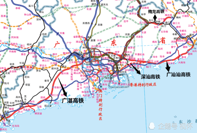 广汕高铁:连接广州市至汕尾市,目前全线首座一级高风险特长隧道贯通