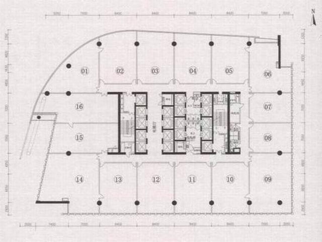 富力盈隆广场户型图