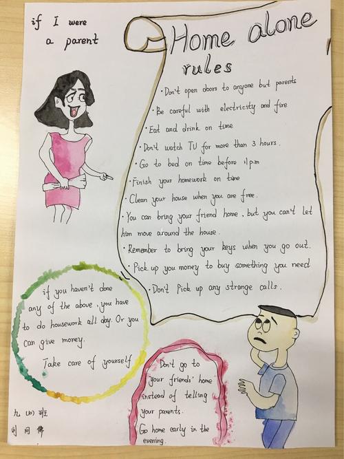 familyrules家规——优秀海报展