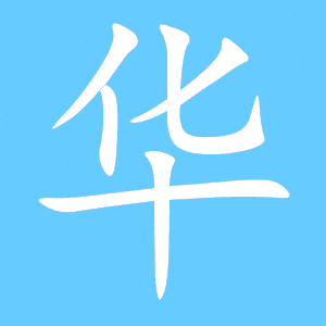 华艺术字体华头像华笔顺华同音同调字查询