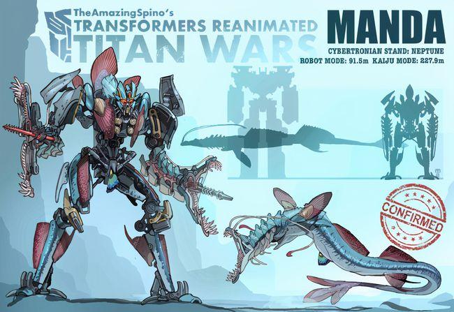 《变形金刚》野兽战争新角色设计?希望能够模型化