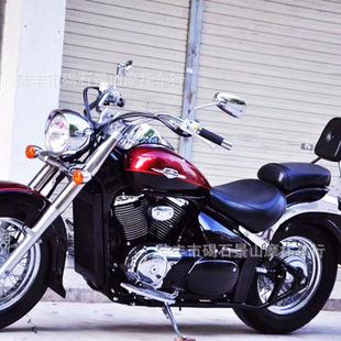 suzuki铃木哈雷款肥仔vl400大排量街跑跨骑摩托前碟后毂轴传动