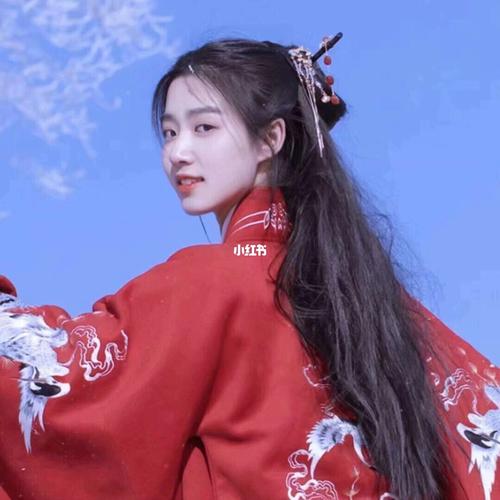红色系女生头像之新年头像_头像_新年去哪玩_红色系_女生头像_头像