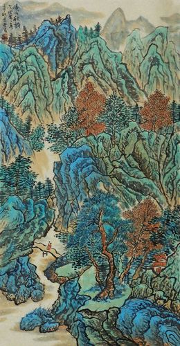 博宝·资讯 | 黄雪宏国画山水作品赏析:古朴苍远,温润