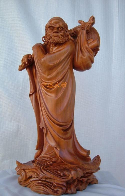 达摩祖师 - 宁远木雕工艺 - 宁远木雕工艺