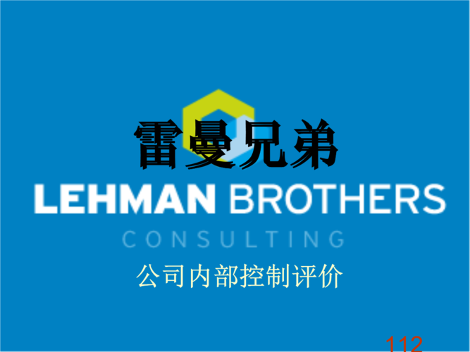 雷曼兄弟公司内部控制评价.ppt