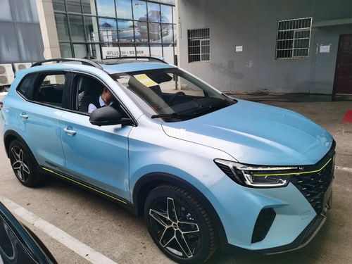 荣威全新rx5 plus龚俊限定版霁风蓝_龚俊_夏天去哪玩