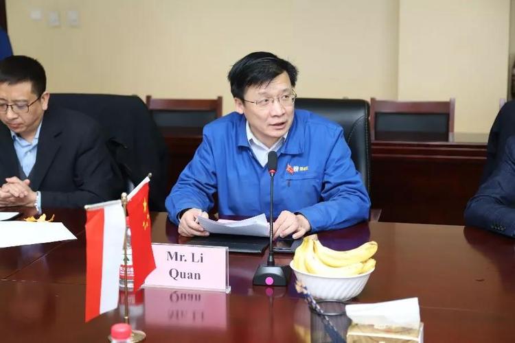 印尼sritex集团董事长mr.iwan一行走访郑纺机