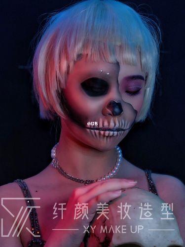 骷髅妆_骷髅_化妆师_骷髅妆_美妆_彩妆_整体妆容