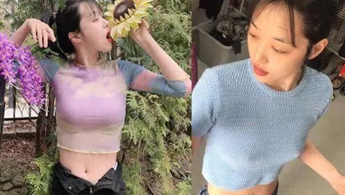 在加上之前#崔雪莉ins直播咬猫# #崔雪莉不穿bra#的各种事迹,这位"