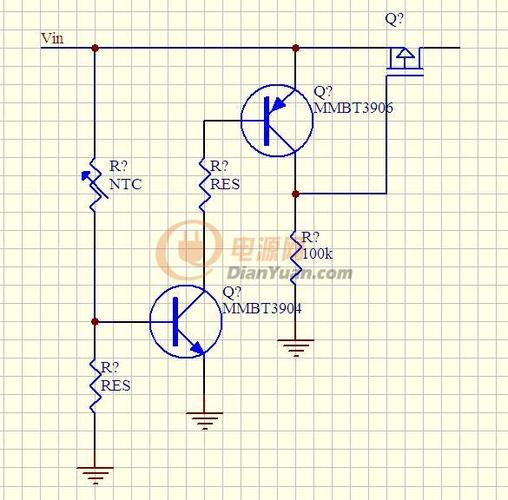 热敏电阻过温控制电路