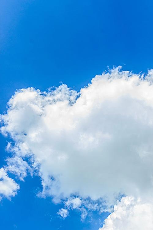 多云,天空,晴天,蓝色