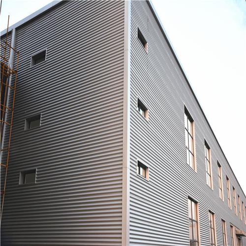 0mm铝镁锰板  780型波纹板金属墙面系统