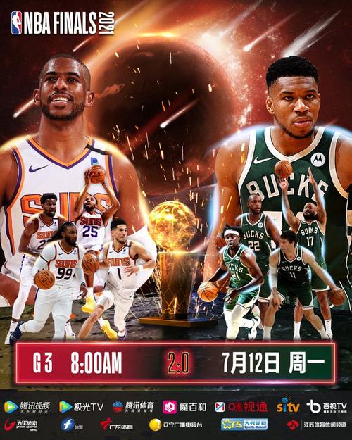 nba总决赛雄鹿vs太阳g3将在明天早上8点打响