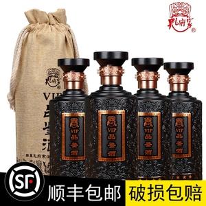 【纯粮食酒】孔府家酒vip品鉴酒38度500ml*4瓶整箱浓香型白酒