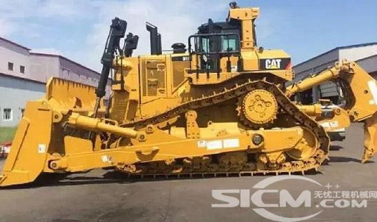 威斯特中国交付卡特d11t履带式推土机