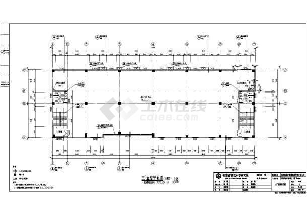 多层标准厂房建筑施工图(共12张)