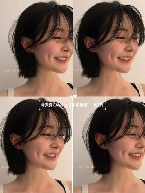 圆脸发型推荐 女生初恋短发 减龄显脸小发型_发型_短发_显脸小_减龄