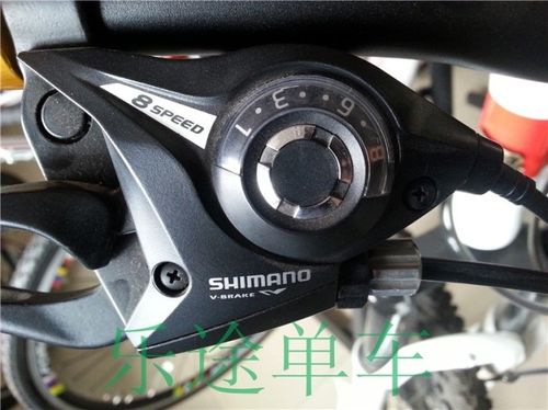 shimano自行车变速器21速24指拨ef-51-7速8速手柄山地