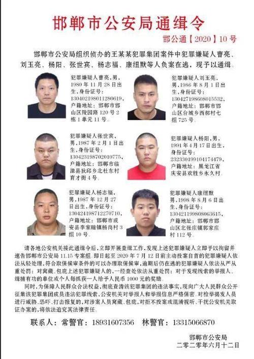 看到这6人请速报警!
