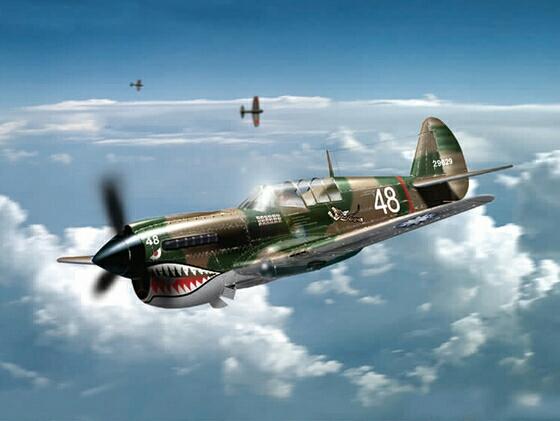 美国p40战鹰战斗机