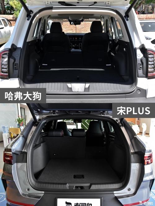 哈弗大狗的后备厢空间在常规状态下表现一般,不过后排座椅支持比例