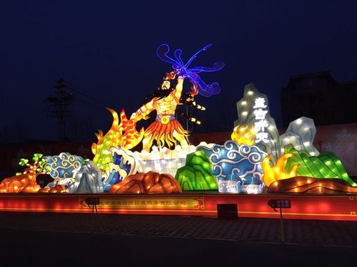 大连金石滩灯会