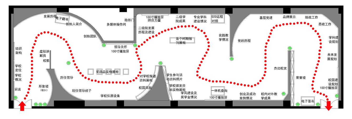 校史馆设计云南工商学院