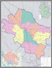 灵璧,五河和怀远4个县各一部分行政区域设立固镇县,1965年7月1日,固镇
