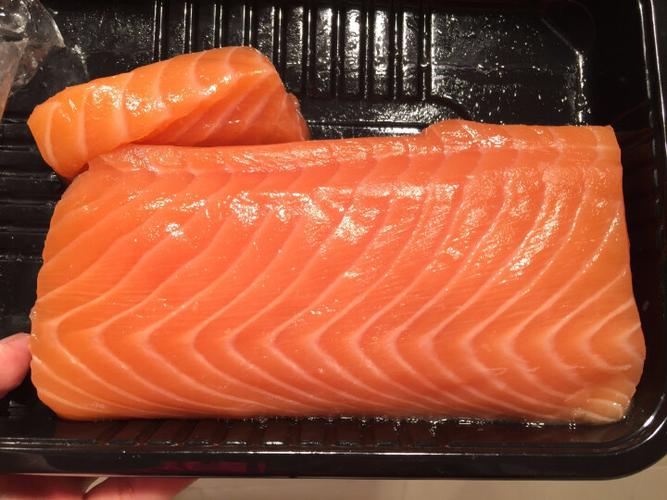 ocean gala 智利冰鲜三文鱼刺身400g 盒装 海鲜水产